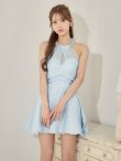 ブルー　モデル：るりぴ　身長：165cm　着用サイズ：Sサイズ