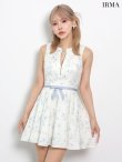 ブルー　モデル：如月れい　身長：156cm　着用サイズ：Sサイズ