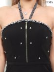 ブラック　モデル：如月れい　身長：156cm　着用サイズ：Sサイズ