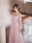 ピンクベージュ　モデル：天海りこ　身長：156cm　着用サイズ：Sサイズ