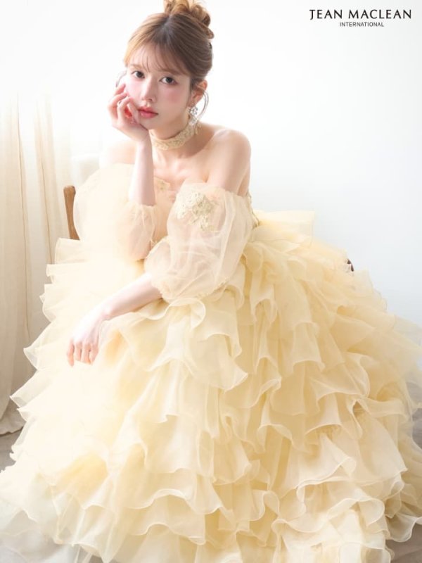 クリーム　モデル：ゆめ　身長：160cm　着用サイズ：Mサイズ