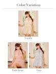 画像22: XSサイズあり【IRMA/イルマ】レース/ ネット/ アメスリ/ ノースリーブ/ ハイネック/ バストカット/ フリル/ ミニドレス/ キャバドレス[OF2A] (22)
