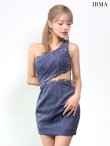 ラピスブルー　モデル：如月れい　身長：156cm　着用サイズ：Sサイズ