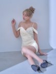 シャンパン　モデル：如月れい　身長：156cm　着用サイズ：Sサイズ