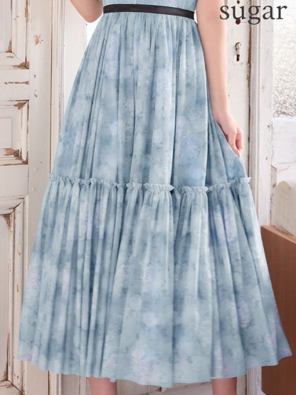 ブルー　モデル：るりぴ　身長：165cm　着用サイズ：Sサイズ