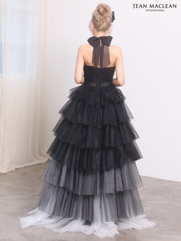 ブラック　モデル：如月れい　身長：156cm　着用サイズ：Mサイズ