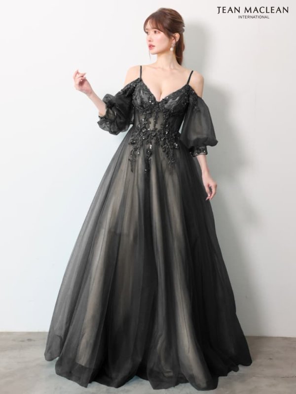 ブラック　 モデル：ゆめ　身長：160cm　着用サイズ：Mサイズ
