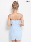 ブルー　モデル：如月れい　身長：156cm　着用サイズ：Sサイズ