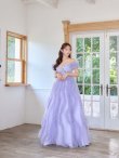 ブルーラベンダー モデル：りな　身長：160cm　着用サイズ：Sサイズ