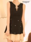 ブラック モデル：ゆめ　身長：160cm　着用サイズ：Sサイズ