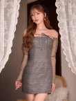 ダークグレー モデル：るりぴ　身長：165cm　着用サイズ：Sサイズ
