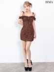 ブラウン　モデル：如月れい　身長：156cm　着用サイズ：Sサイズ