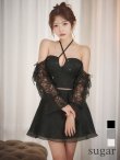 ブラック　モデル：りな　身長：160cm　着用サイズ：Sサイズ