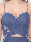 ラピスブルー　モデル：如月れい　身長：156cm　着用サイズ：Sサイズ