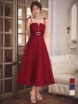 バーガンディ　モデル：りな　身長：160cm　着用サイズ：Sサイズ