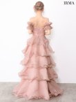 ローズベージュ　モデル：如月れい　身長：156cm　着用サイズ：Mサイズ