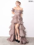 モーヴブラウン　モデル：如月れい　身長：156cm　着用サイズ：Mサイズ