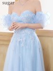 ブルー　モデル：ゆめ　身長：160cm　着用サイズ：Sサイズ
