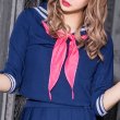 画像8: 【値下げ！】【即日発送】スケバン/女子高生/不良/ヤンキーコスプレセット【S-XLサイズ/2カラー】【ハロウィン4点セット】（B015SB）[YMT] (8)