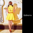 画像4: 【即日発送】ハンバーガーショップガール/ウェイトレスコスプレ/フレアスカート/ロングスリーブ/Aライン【ハロウィン3点セット】【S-XLサイズ/1カラー】(B017SB/STEE07R)[YMT] (4)