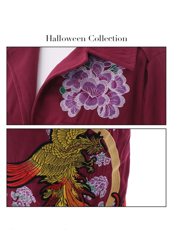 画像19: 【即日発送】特攻服コスプレセット【sugar nineハロウィン4点セット】【S-XLサイズ/6カラー】(7137SB)[YMT] (19)