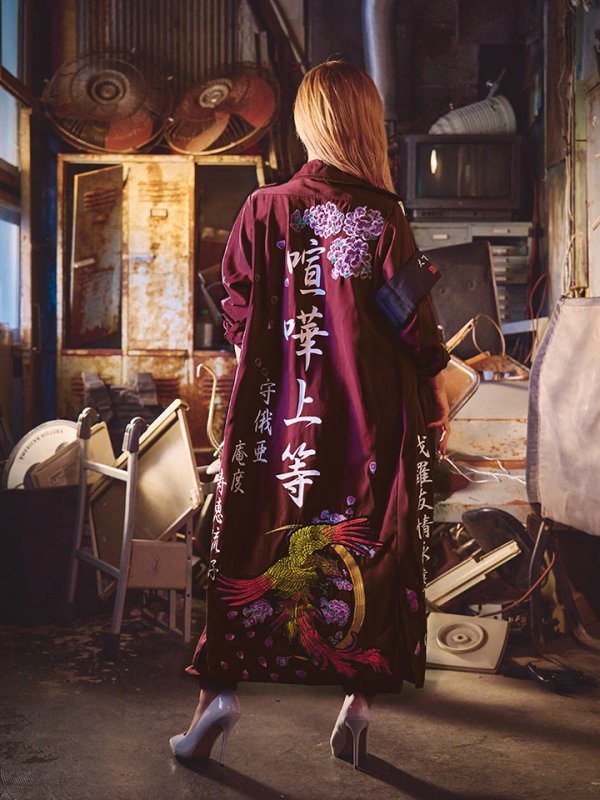 画像10: 【即日発送】特攻服コスプレセット【sugar nineハロウィン4点セット】【S-XLサイズ/6カラー】(7137SB)[YMT] (10)