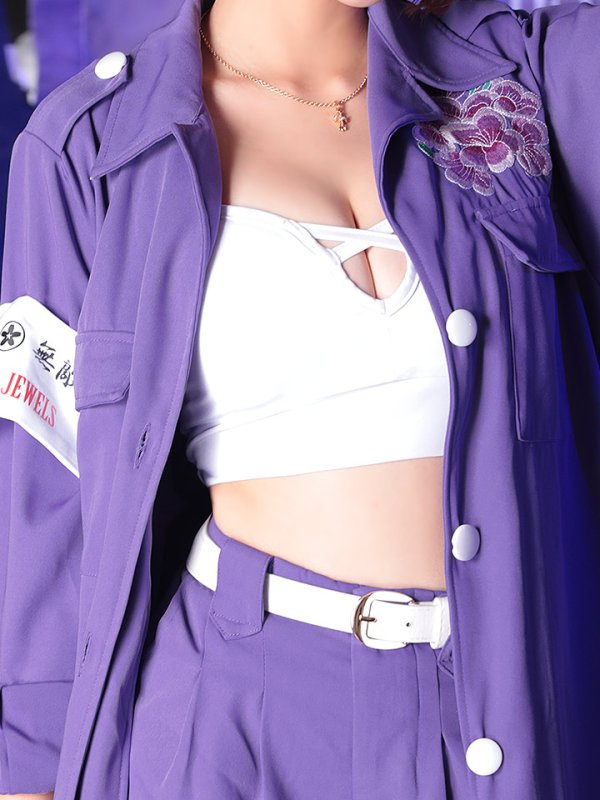 画像14: 【即日発送】特攻服コスプレセット【sugar nineハロウィン4点セット】【S-XLサイズ/6カラー】(7137SB)[HC02] (14)