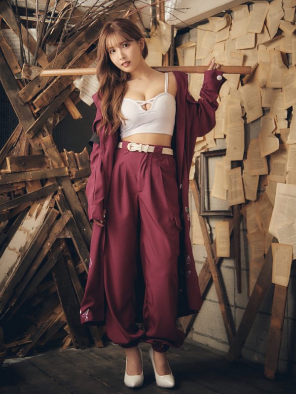 画像7: 【即日発送】特攻服コスプレセット【sugar nineハロウィン4点セット】【S-XLサイズ/6カラー】(7137SB)[HC02] (7)