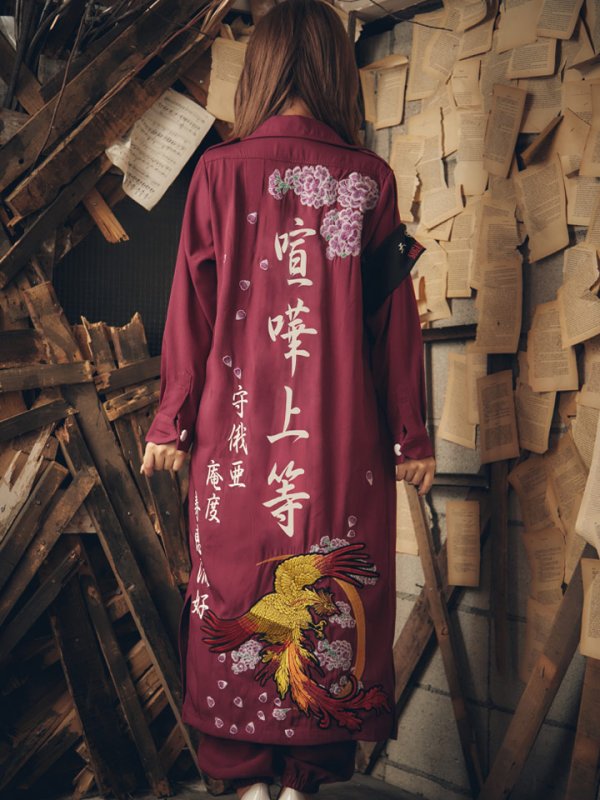 画像8: 【即日発送】特攻服コスプレセット【sugar nineハロウィン4点セット】【S-XLサイズ/6カラー】(7137SB)[HC02] (8)