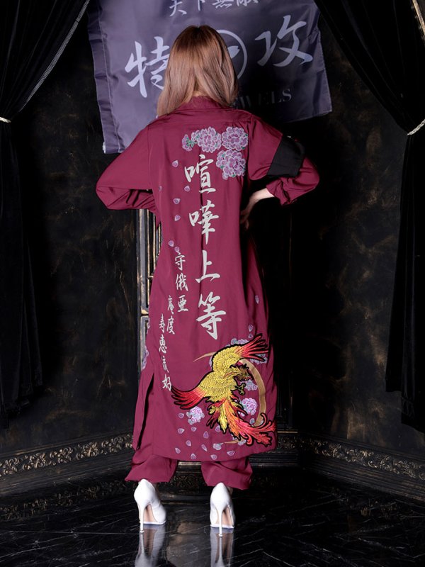 画像8: 【即日発送】門りょうちゃん着用【全サイズ即日発送！】特攻服コスプレセット【sugar nineハロウィン4点セット】【S-XLサイズ/6カラー】(7137SB)[HC03] (8)