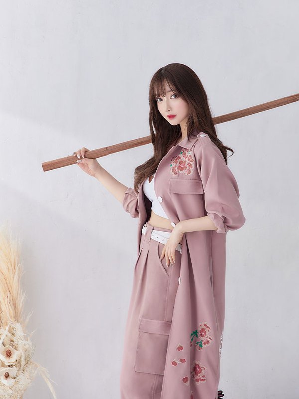 画像14: 【即日発送】特攻服コスプレセット【sugar nineハロウィン4点セット】【S-XLサイズ/8カラー】(7137SB)[HC03] (14)