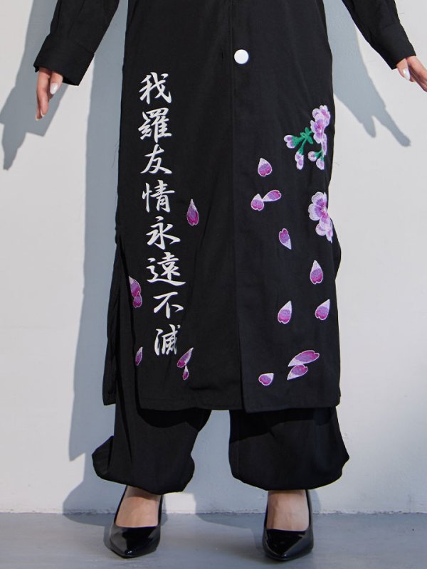 モデル：吉木千沙都 身長：158cm　着用サイズ：S-Mサイズ