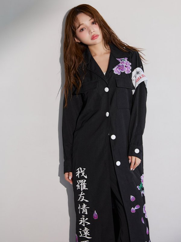 モデル：吉木千沙都 身長：158cm　着用サイズ：S-Mサイズ