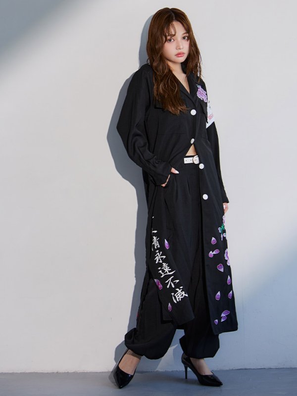 モデル：吉木千沙都 身長：158cm　着用サイズ：S-Mサイズ