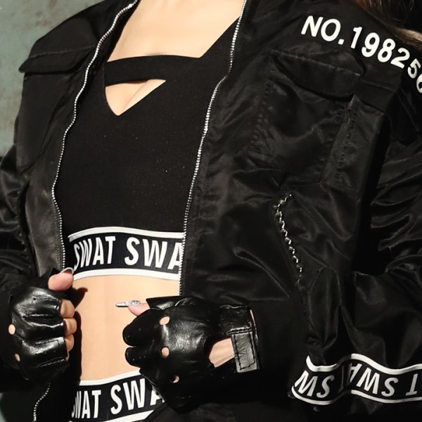 画像7: 【SALE!!】【ハロウィン5点セット】MA-1付きSWATコスプレセット【S-Lサイズ/1カラー】（OF0106SB_B / SDELIGHT-658）[OF01] (7)