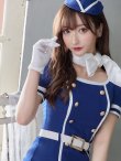 画像10: 【即日発送】CAコスプレセット【ハロウィン】5点セット CAコスプレセット [YMT] (10)
