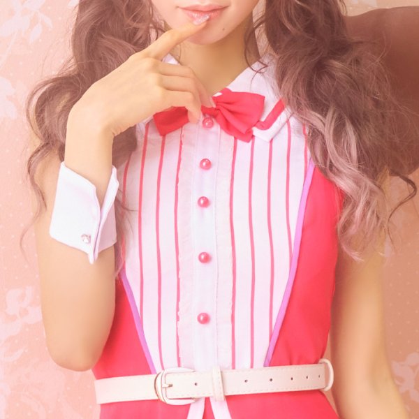 画像5: 【SALE!!】【即日発送】ピンクドールバニーコスプレ【ハロウィン5点セット】【S-XLサイズ/1カラー】[HC03] (5)