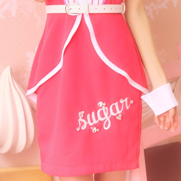 画像6: 【SALE!!】【即日発送】ピンクドールバニーコスプレ【ハロウィン5点セット】【S-XLサイズ/1カラー】[HC03] (6)