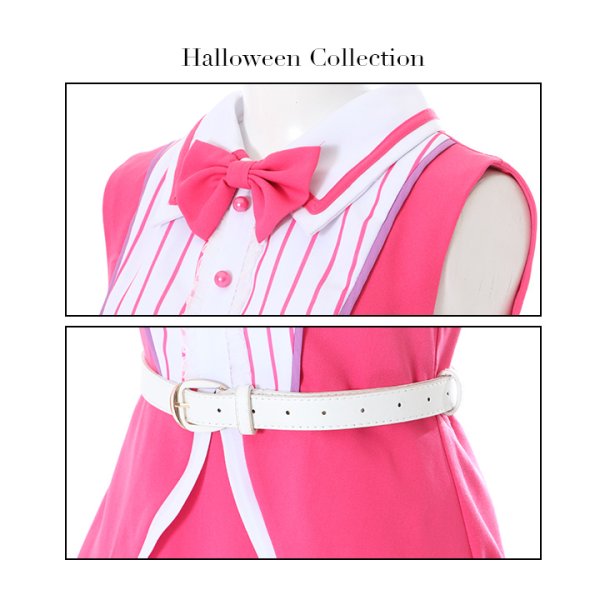 画像9: 【SALE!!】【即日発送】ピンクドールバニー【ハロウィンコスプレ5点セット】【S-XLサイズ/1カラー】（ WW-016AF）[HC03] (9)