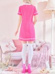 画像15: 【値下げ！】【即日発送】【ハロウィン】ピンクナースコスプレセット【コスプレ2点セット】【S-XLサイズ/1カラー】（CH02）[YMT] (15)