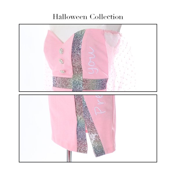 画像9: 【SALE!!】【即日発送】BIGリボンドールコスプレセット【ハロウィン2点セット】【S?Lサイズ/1カラー】[HC03] (9)