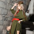 画像3: 【値下げ！】ミリタリーコスプレセット【ハロウィン5点セット】【S?Mサイズ/1カラー】(YMT06_SV)[YMT] (3)