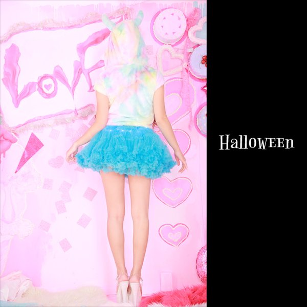 画像7: 【SALE!!】キャンディモンスターコスプレセット【ハロウィン2点セット】【S?Mサイズ/3カラー】 [OF01] (7)