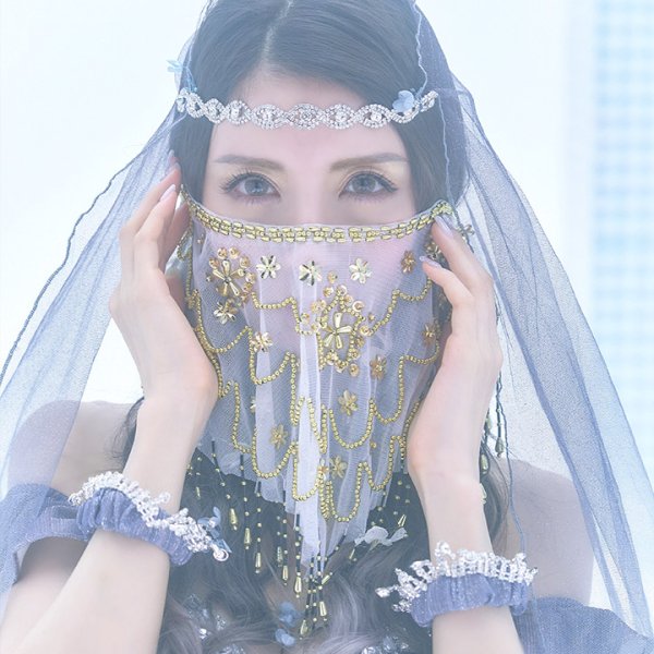 画像10: 【即日発送】アラビアンガール/アラジンコスプレセット【ハロウィン4点セット】【S-Mサイズ/2カラー】[HC03] (10)