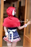 画像6: 【即日発送】うさ耳赤ずきん【マリームーン】【ハロウィンコスプレ6点セット】【フリーサイズ/1カラー】[YMT] (6)