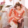 画像5: 【即日発送】ロマンスジッパーチャイナ【マリームーン】【ハロウィンコスプレ6点セット】【フリーサイズ/2カラー】[YMT] (5)