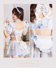 画像7: 【即日発送】千鳥柄クラシカルレディメイド【マリームーン】【ハロウィンコスプレ8点セット】【フリーサイズ/2カラー】[YMT] (7)