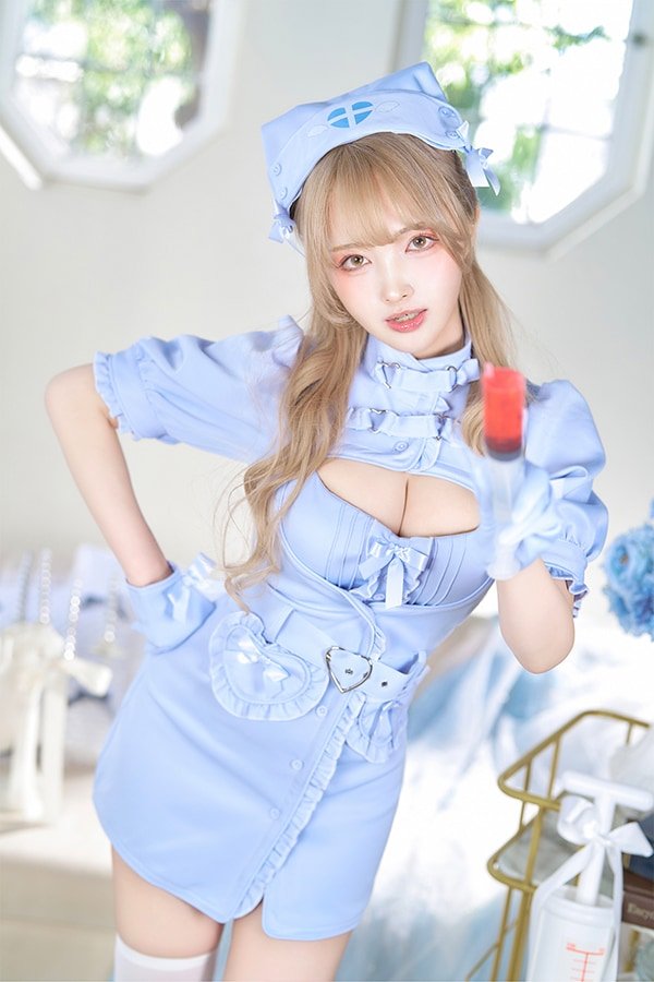 画像12: 【即日発送】ルミナスハートナース【マリームーン】【ハロウィンコスプレ6点セット】【フリーサイズ/2カラー】[HC03] (12)