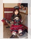 画像6: 【即日発送】ホーンテッドブラックレザーナース【マリームーン】【ハロウィンコスプレ6点セット】【フリーサイズ/2カラー】[YMT] (6)