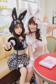画像4: 【即日発送】ドーリーバニーアイドルセーラー【マリームーン】【ハロウィンコスプレ7点セット】【フリーサイズ/2カラー】[OF01] (4)